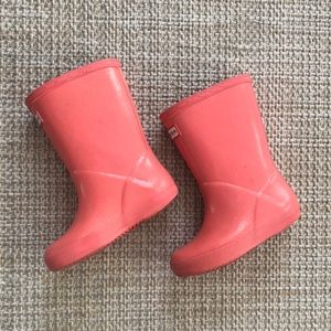 Hunter Rain Boots (toddler size 8)